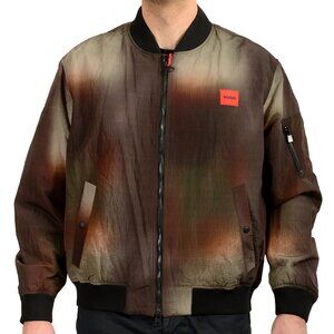 Hugo Boss "Byler2321" Water Repellent Full Zip Bomber Jacket US S IT 48